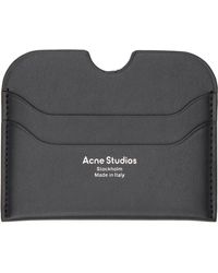 Acne Studios - Black Slim Card Holder - Lyst