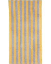 Dusen Dusen Gray Stripe Bath Towel - Multicolor