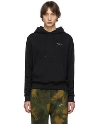 Off-White c/o Virgil Abloh Black Logo Slim Hoodie