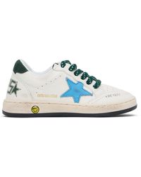 Golden Goose - ベビー｜ホワイト Ball Star スニーカー - Lyst