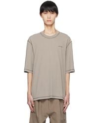 Ami Paris - グレー Fade Out Tシャツ - Lyst