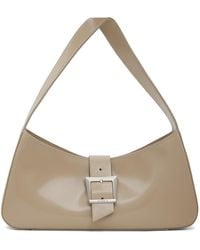 Filippa K - Taupe 'The 93 Buckle' Bag - Lyst