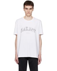 Isabel Marant - T-shirt honore 'marant' blanc - Lyst