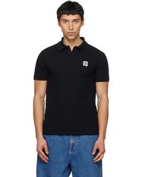 Balmain - Embroidered Cotton Polo - Lyst