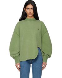 The Attico - American Fleece Sweatshirt - Lyst