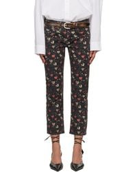 R13 - Straight-Leg Boy Jeans - Lyst