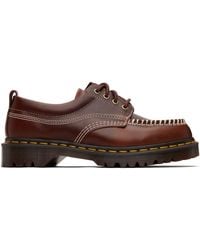 Dr. Martens - Lowell Leather Moc Toe Derbys - Lyst