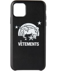 Vetements - Black Unicorn Iphone 11 Pro Max Case - Lyst