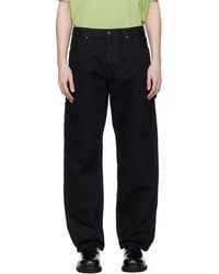 vowels - Overdyed Painter Jeans - Lyst