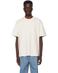 WOOYOUNGMI - Off-white Printed T-shirt - Lyst
