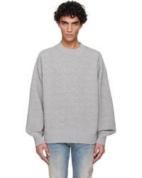 Amiri - Ma Quad Oversized Crew Sweatshirt - Lyst