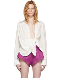 Jacquemus Off-white La Chemise Bahia Shirt