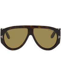 Tom Ford - ブラウン Bronson サングラス - Lyst