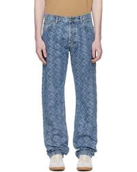 Lanvin - Lunar Year Jacquard Jeans - Lyst
