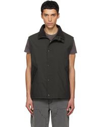 Nanamica - Khaki 2L Pertex Unlimited Field Vest - Lyst