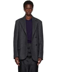 Rohe - Double-Breasted Herringbone Blazer - Lyst
