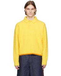 Jacquemus - Polo Neve Brushed-knit Sweater - Lyst