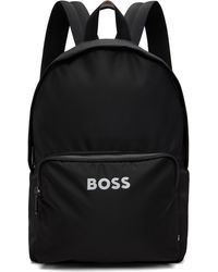 BOSS - Adjustable-Strap Contrast Logo Backpack - Lyst