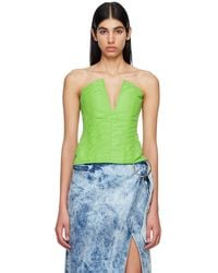 Marques'Almeida - Marques Almeida V-neck Tank Top - Lyst