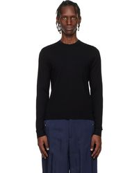 HUGO - Regular-Fit Crew Neckline Sweater - Lyst