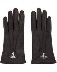 Vivienne Westwood - Black Orb Gloves - Lyst