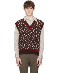 Bottega Veneta - Cotton Jacquard Matches Vest - Lyst