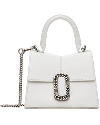 Marc Jacobs - ホワイト The St. Marc Mini Top Handle バッグ - Lyst