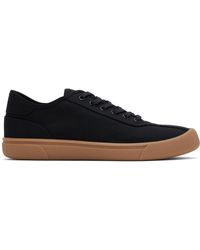 The Row - Baskets Noires En Canevas - Lyst