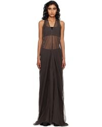 Rick Owens - Concordians Sl Dustulator Maxi Dress - Lyst