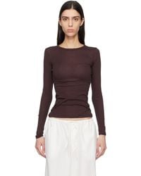 Flore Flore - Olivia Longsleeve T-shirt - Lyst