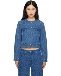 Rag & Bone - Ragbone Cora Denim Jacket - Lyst