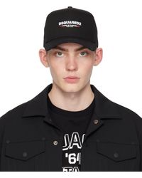 DSquared² - Dsqua2 casquette de baseball rocco noire - Lyst