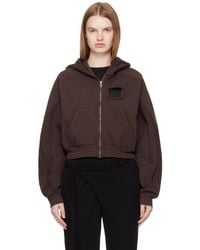 OTTOLINGER - Distressed Multiline Zip Hoodie - Lyst