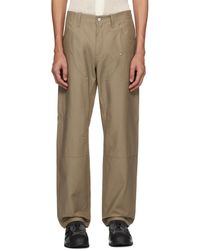 BERNER KUHL - Taupe Tool Trousers - Lyst