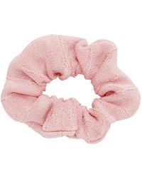 Hunza G Pink Nile Scrunchie