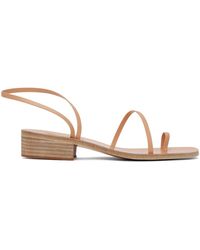 Ancient Greek Sandals - Tan Apli Eleftheria Heels - Lyst