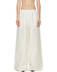Ruohan - Pantalon De Détente Blanc Cassé - Lyst