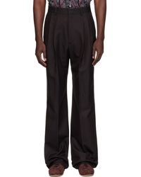 Dries Van Noten - Straight-Leg Wool Trousers - Lyst