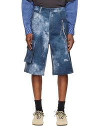 we11done - Trompe L'Oeil Cargo Shorts - Lyst