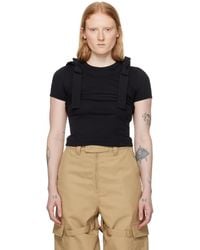Ambush - Double Layer Ribbon T-Shirt - Lyst