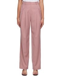 Frankie Shop - Pink Gelso Trousers - Lyst