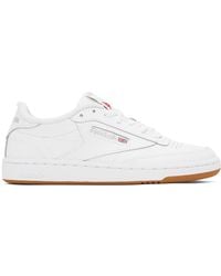 Reebok - White Club C 85 Sneakers - Lyst