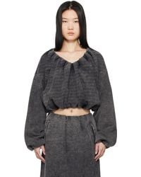DIESEL - ブラック F-Resy スウェットシャツ - Lyst
