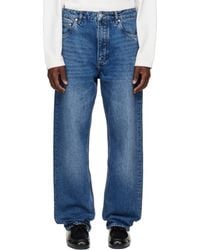 Studio Nicholson - Riso Straight Leg Jeans - Lyst