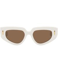 Loewe - Small Butterfly Screen Sunglasses - Lyst