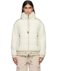 Moncler - Fur-Effect Down Jacket - Lyst