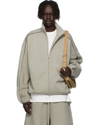 Fear Of God - Modern Fit Fleece Track Jacket - Lyst