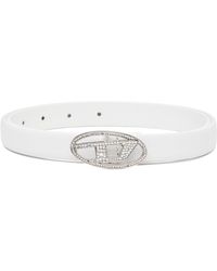DIESEL - B-1Dr Strass 20 Belt - Lyst