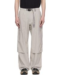 and wander - Gramicci Edition Nylon Double Knee Trousers - Lyst