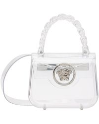 Versace - Transparent 'La Medusa' Mini Bag - Lyst